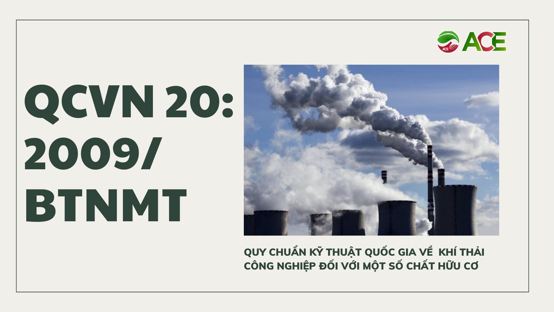 QCVN 20:2009/BTNMT